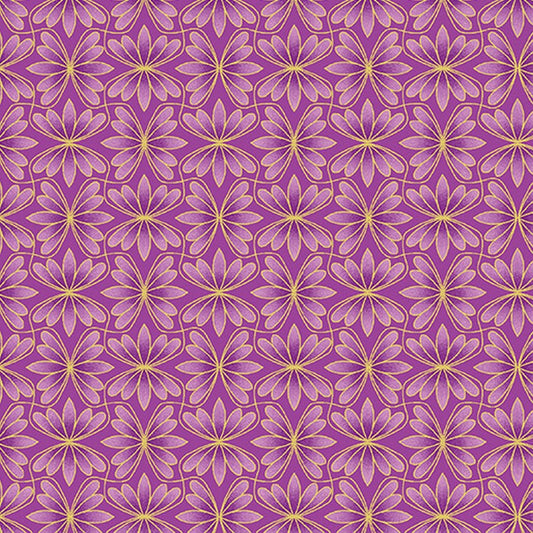 Alluring Butterflies - 13310M-63 in Purple - Benartex