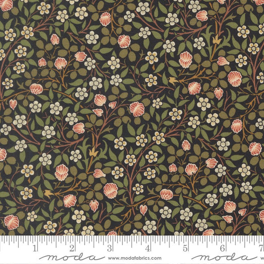 Morris Muse - Clover in Ebony - Barbara Brackman - Moda (Pre-order: Apr 2026)