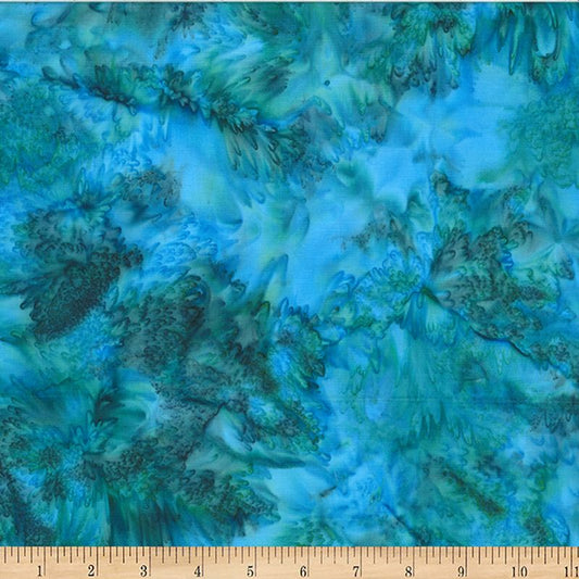 Bali Batiks - 1384-508 in Breakers - Hoffman Fabrics