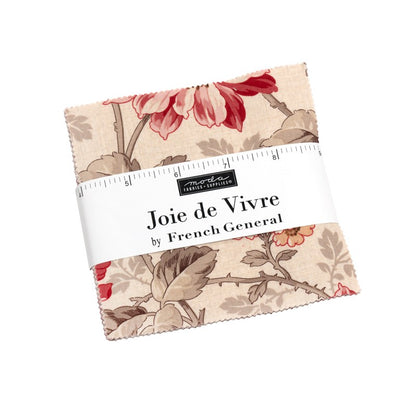 Joie De Vivre - Charm Pack - French General - Moda (Pre-order: Feb 2026)