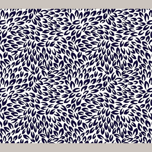 Blue Rhapsody - 14073-50 in White/Navy - Benartex