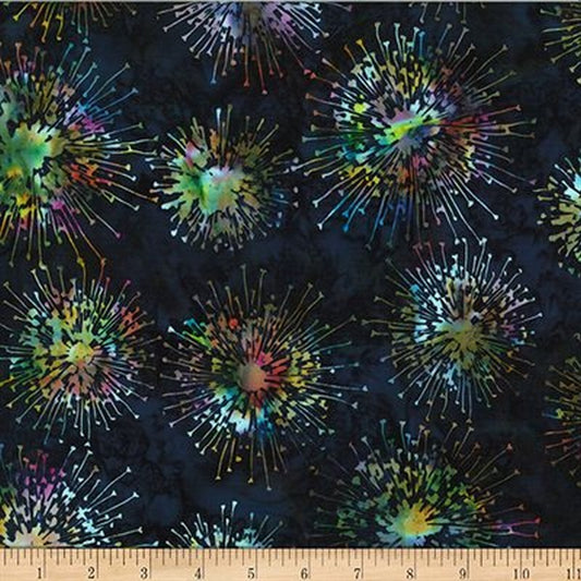 Bali Batiks - 2586-230 in Sapphire - Hoffman Fabrics