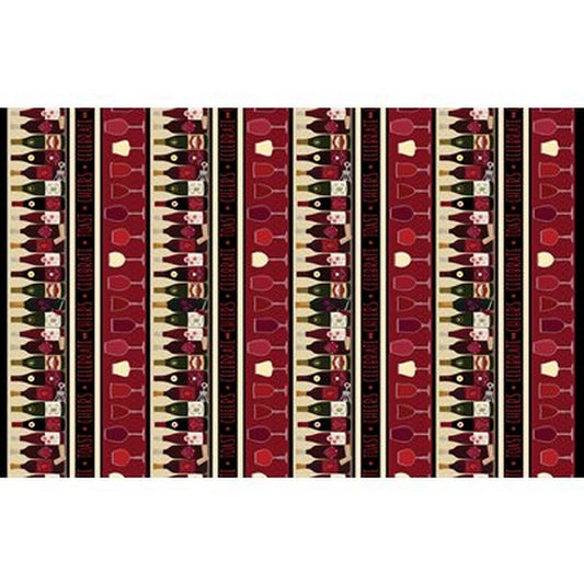 Uncork & Unwind - 14542-99 in Multi - Benartex