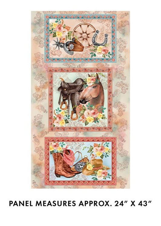 Gone Country - PANEL in Multi - Benartex