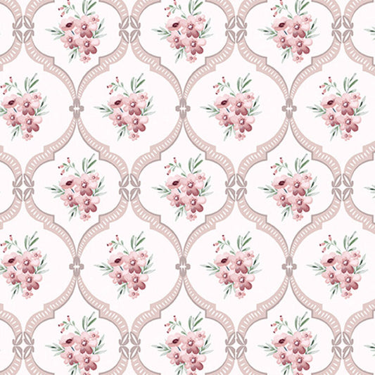 Sweet Meadow - Pink - Benartex 15045-21