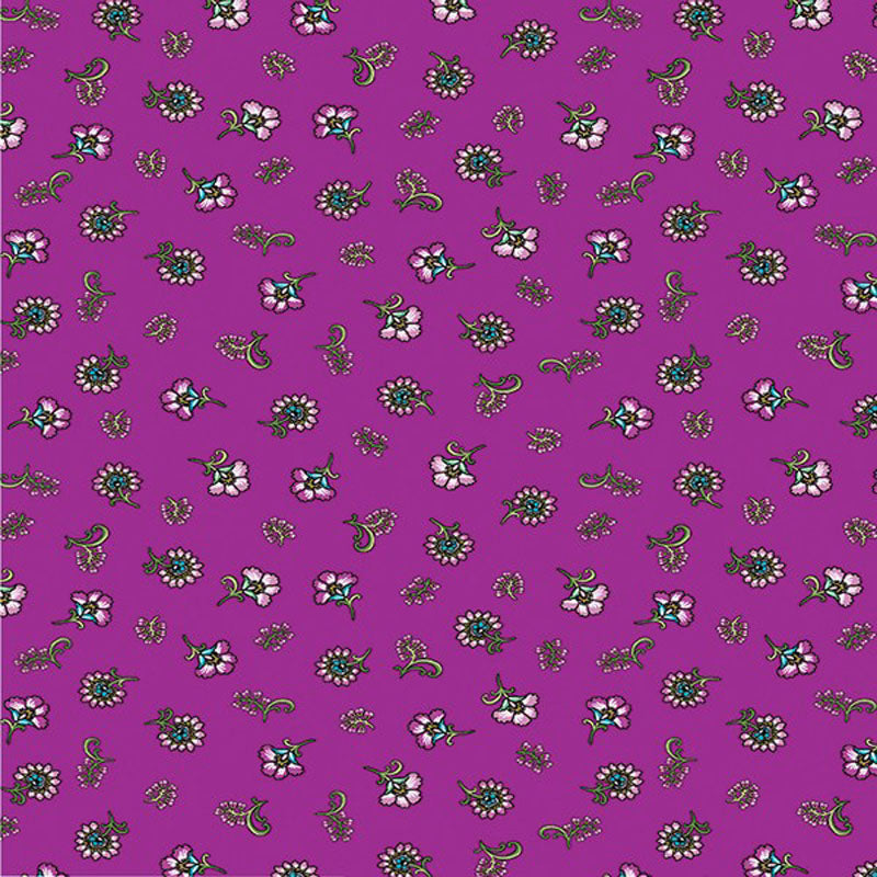 Jacobean Garden - 15080-62 - Berry - Benartex