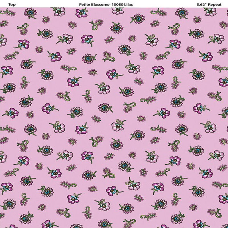 Jacobean Garden - 15080-63 - Lilac - Benartex