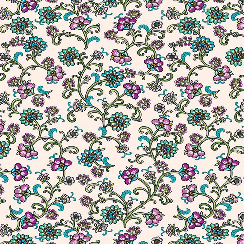 Jacobean Garden - 15082-07 - Cream - Benartex