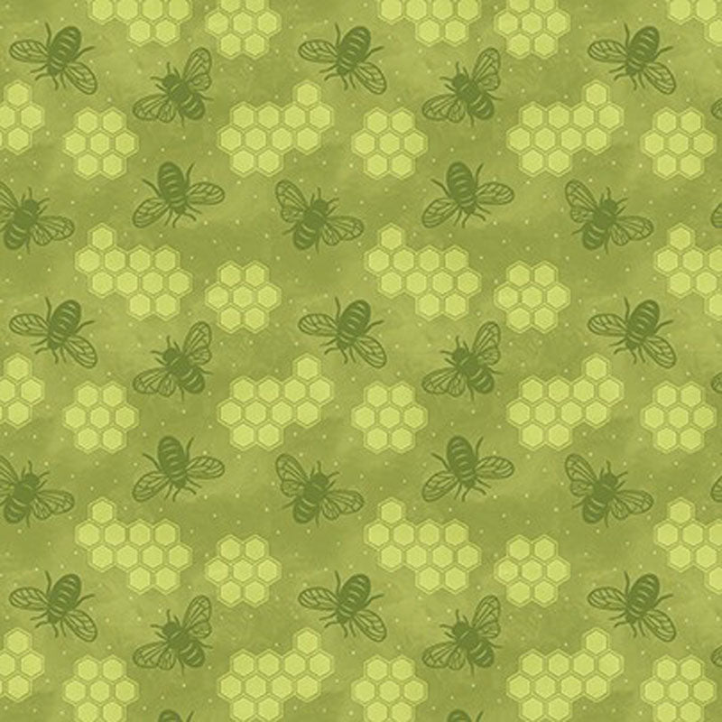Veronica's Garden - Green 15155-44 - Benartex