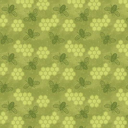 Veronica's Garden - Green 15155-44 - Benartex
