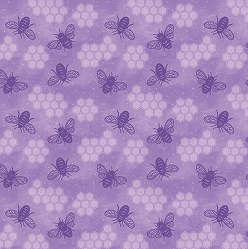 Veronica's Garden - Violet 15155-64 - Benartex
