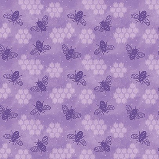 Veronica's Garden - Violet 15155-64 - Benartex