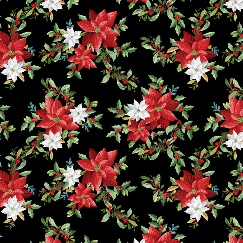 Heartland Holiday - Black 15175-12 - Benartex