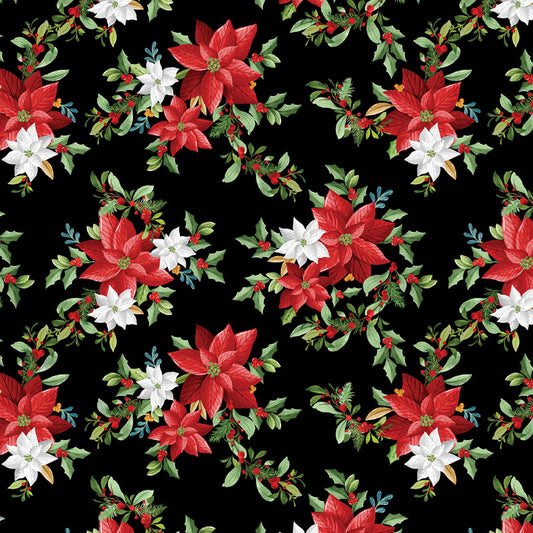 Heartland Holiday - Black 15175-12 - Benartex
