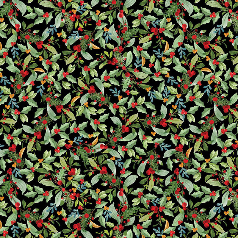 Heartland Holiday - Black 15178-12 - Benartex
