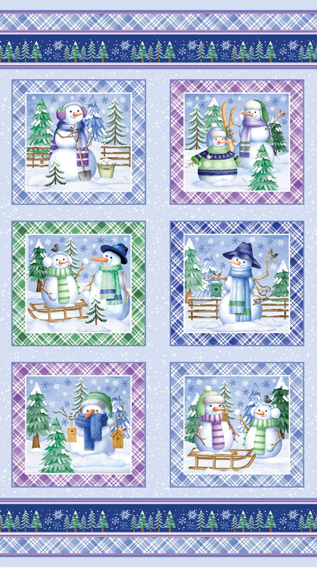 Snowflake Wishes - Multi 15192-99 - Benartex
