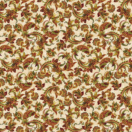 Harvest Beauty - Cream 15270-07- Benartex