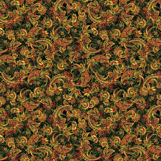 Harvest Beauty - Green 15270-44- Benartex
