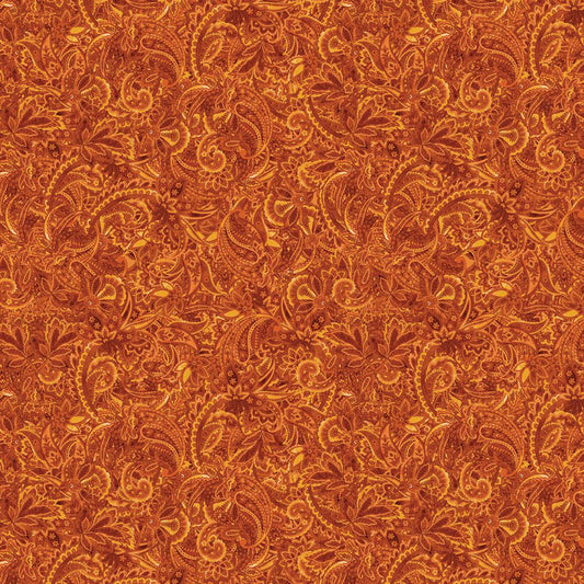 Harvest Beauty - Pumpkin 15274-38- Benartex
