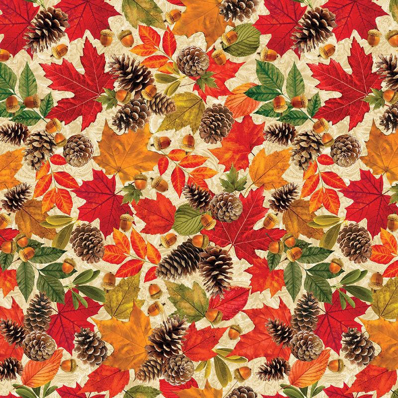 Harvest Beauty - Cream 15275-07 - Benartex