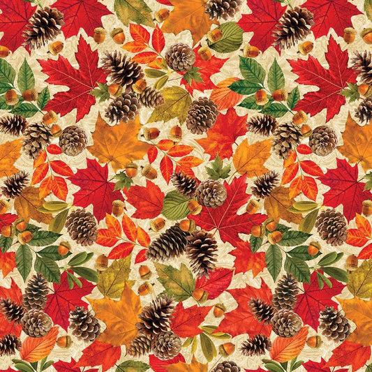 Harvest Beauty - Cream 15275-07 - Benartex