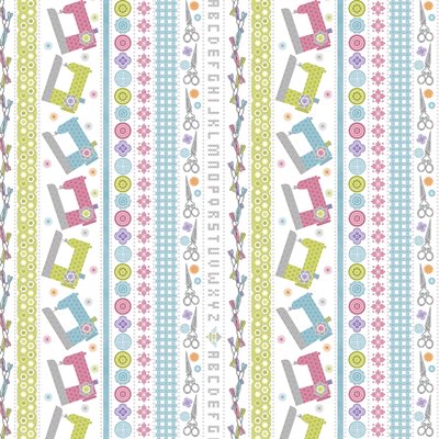 Stitch Garden - 16188-99 in Multi - Benartex