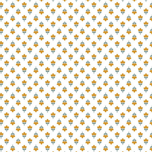 Chalk Barn - 16323-33 in Gold - Benartex