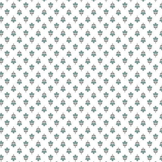 Chalk Barn - 16323-85 in Teal - Benartex