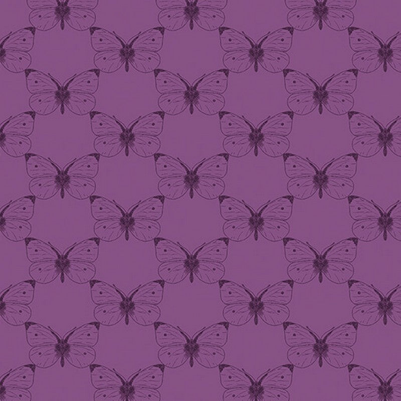 Bee Haven - 16415-65 in Plum - Benartex