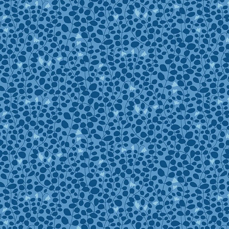 Blooming Color II - Caroline in Blue - Benartex