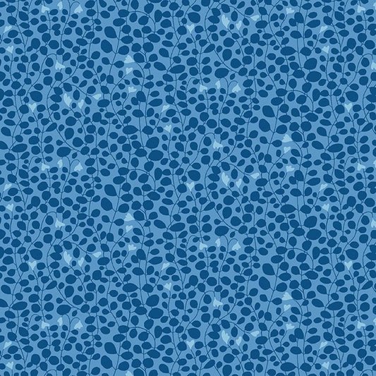 Blooming Color II - Caroline in Blue - Benartex