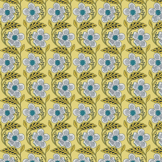 Blooming Color II - Yellow 16449-33 - Benartex