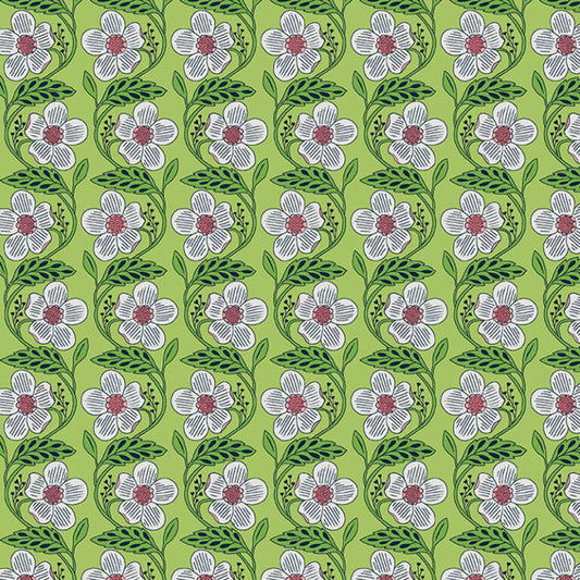 Blooming Color II - Green 16449-44 - Benartex