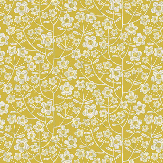 Blooming Color II - Brynn in Yellow - Benartex