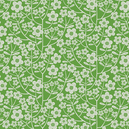 Blooming Color II - Brynn in Green - Benartex