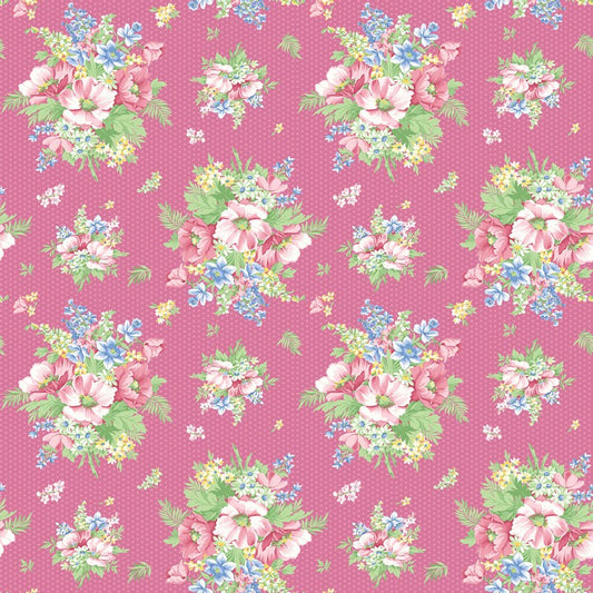 April's Garden - Charming in Pink - Benartex