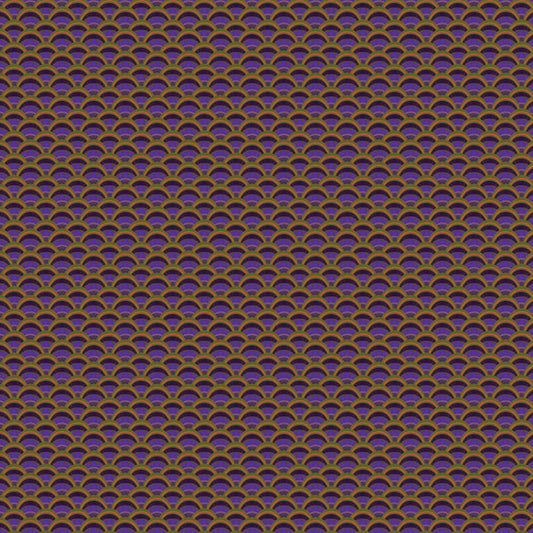 Gentle Warriors - Plum - Benartex 16577-66