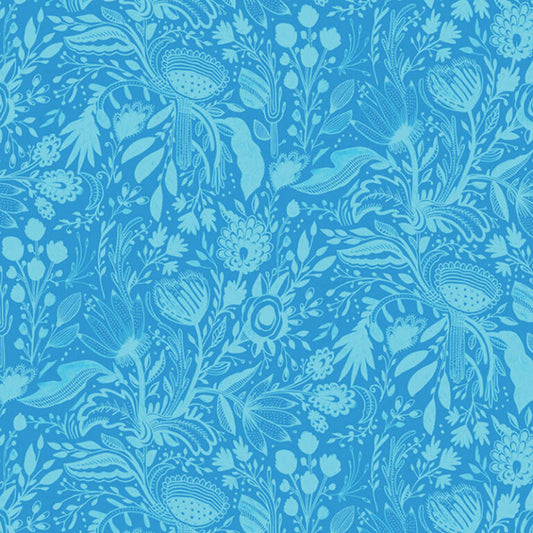 Gentle Warriors - Turquoise - Benartex 16578-84