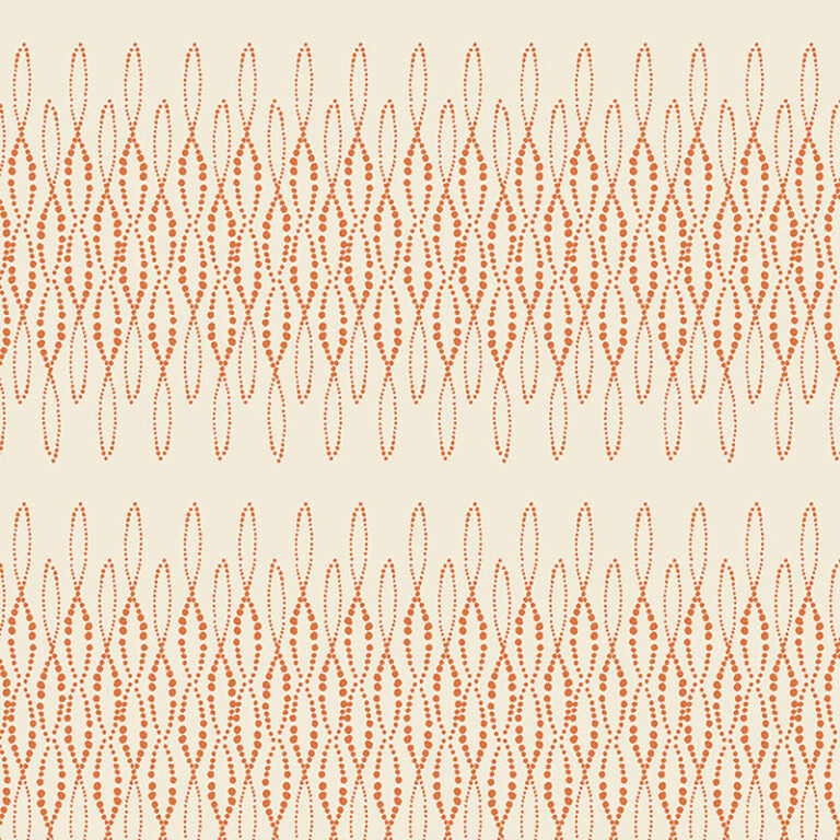 Modern Vintage Treasured - Terracotta 16596-36 - Benartex