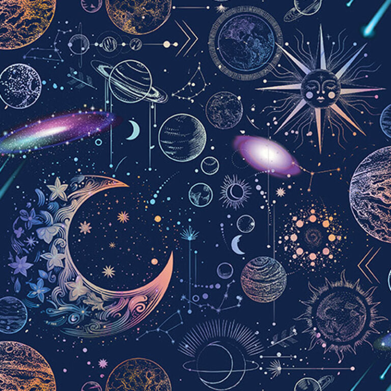 Celestial Skies - Pearl Twilight 16619P-57 - Benartex