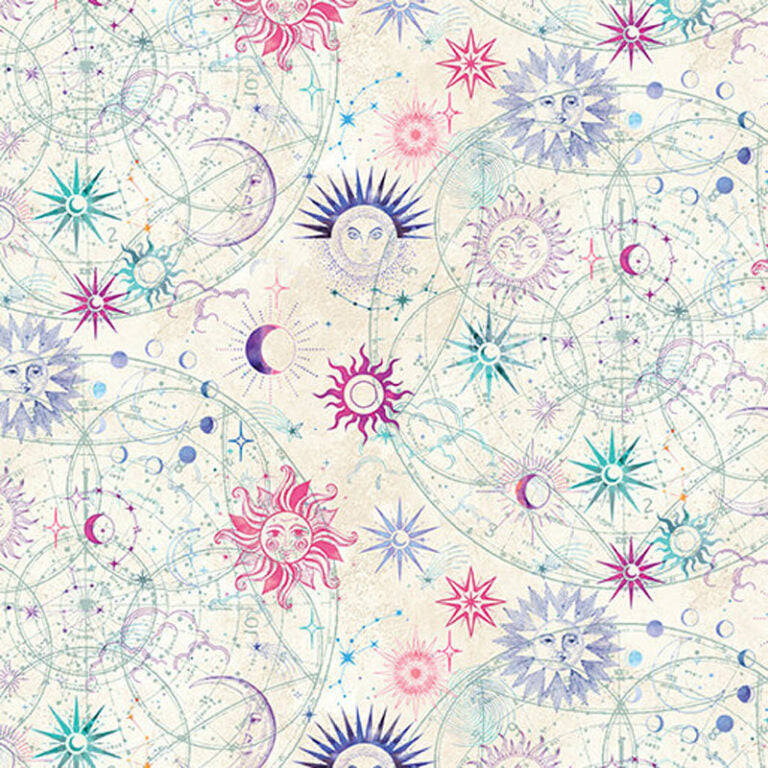 Celestial Skies - Pearl Cream 16620P-07 - Benartex