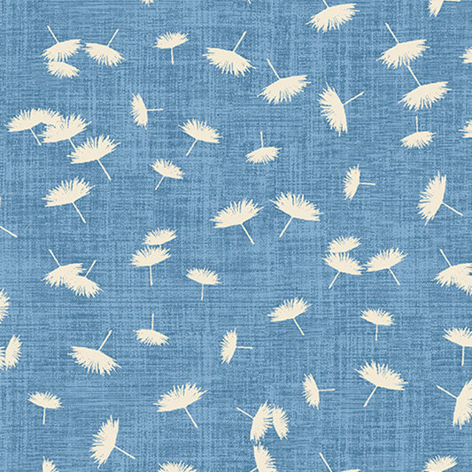 Wishflower - Blue 16696-53 - Benartex