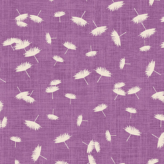 Wishflower - Purple 16696-63 - Benartex