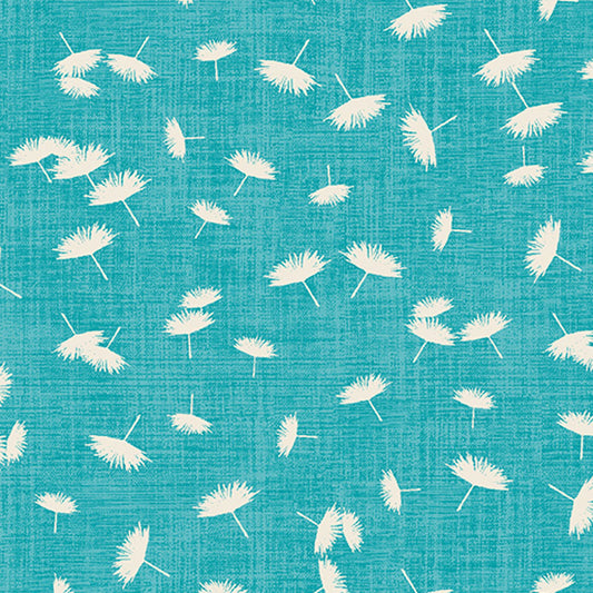 Wishflower - Teal 16696-83 - Benartex