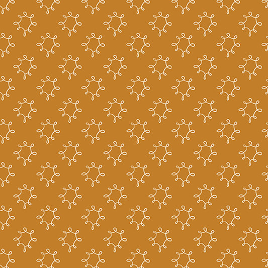 Wishflower - Dark Gold 16697-35 - Benartex