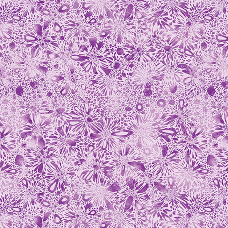 Go With the Flow - Medium Purple 6745-63 - Ann Lauer - Benartex