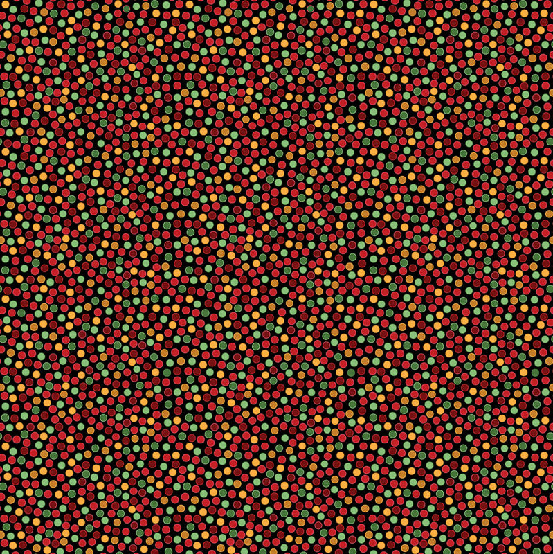 Merry Cats - Black/Multi 16776-12 - Benartex
