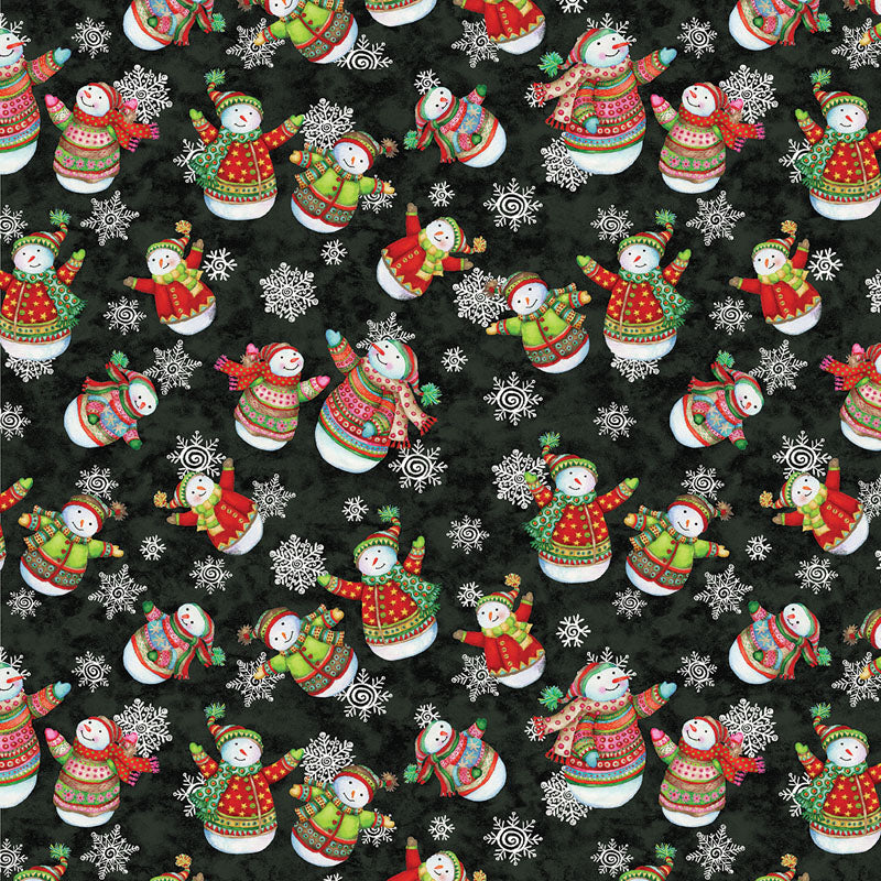 Snow Joy - Black 16800-12 - Benartex