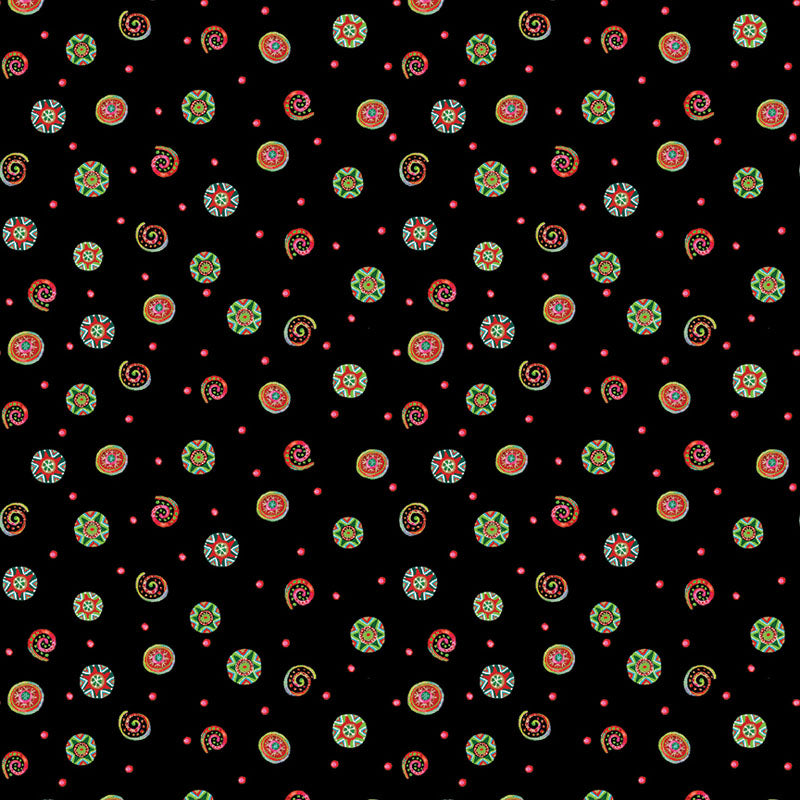 Snow Joy - Black 16803-12 - Benartex