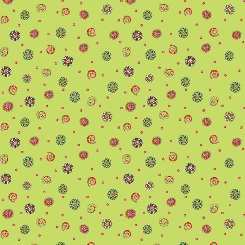 Snow Joy - Lime 16803-42 - Benartex